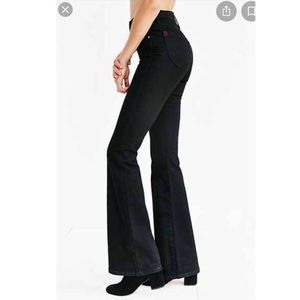 BDG Morrison High-Rise Flare Jean - Black